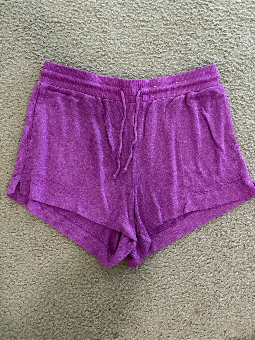 Target Women's Athletic Drawstring Shorts - Magenta